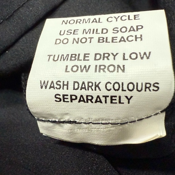 Eshakti Dress sz4 Smocked Green LS pockets Cottagecore Prairie Boho - Picture 9 of 9